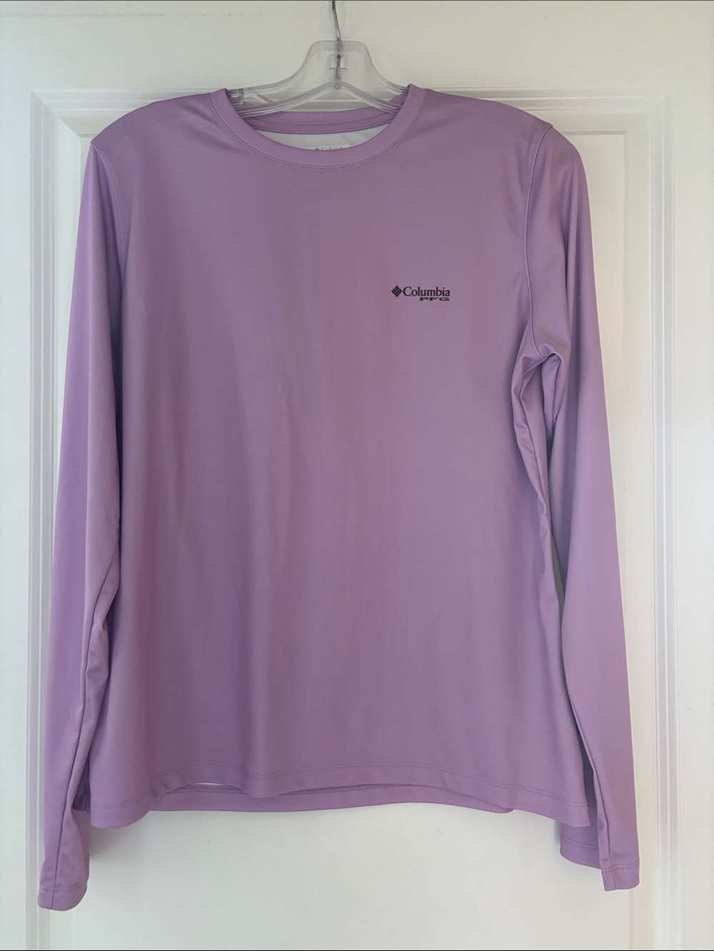 Columbia Long Sleeve Performance Tee - Light Lavender
